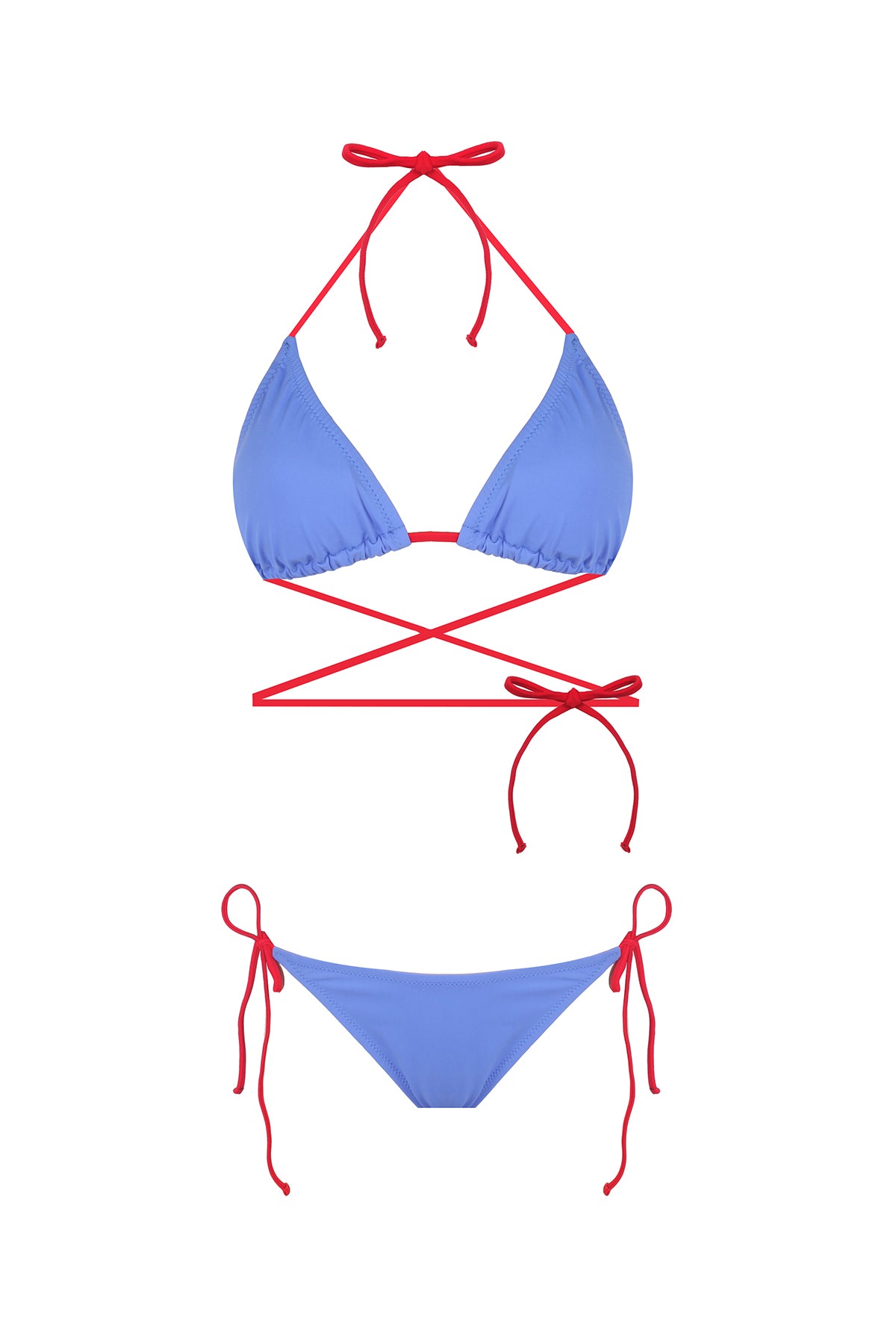 Milas Bikini Blue & Red